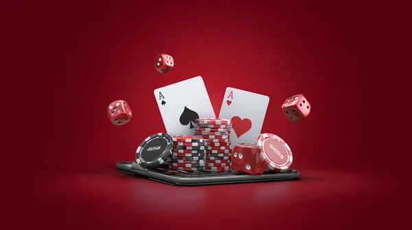 A glowing roulette wheel with cascading chips, symbolizing the engaging live and instant-win games available on 456BDT.